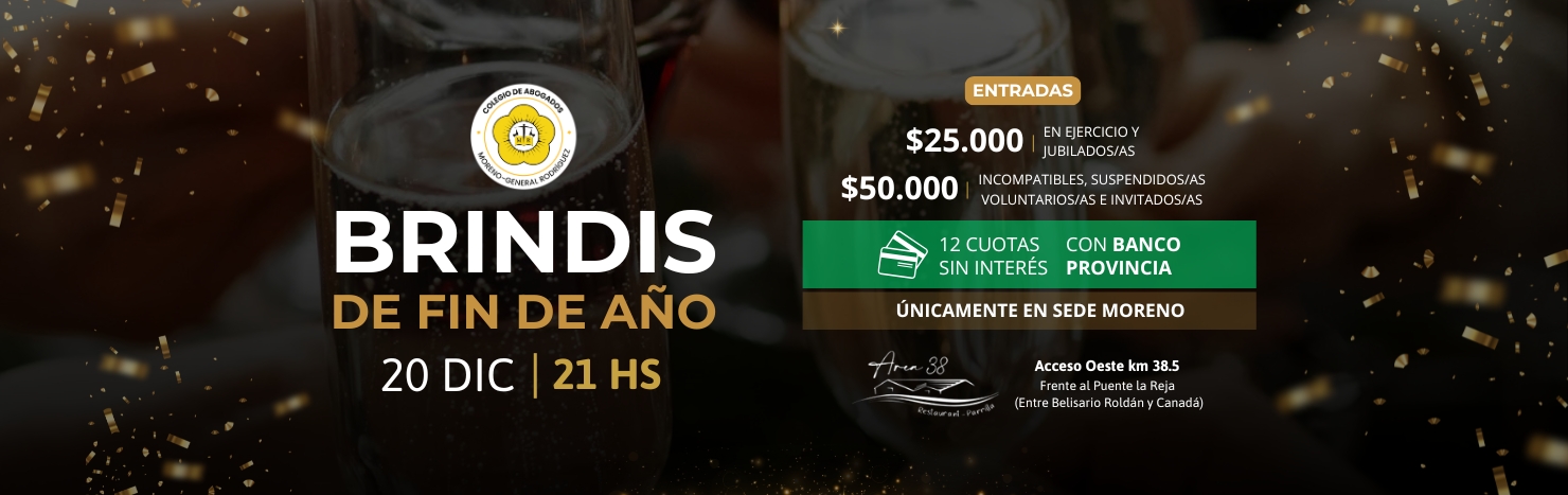 Brindis de Fin de Año