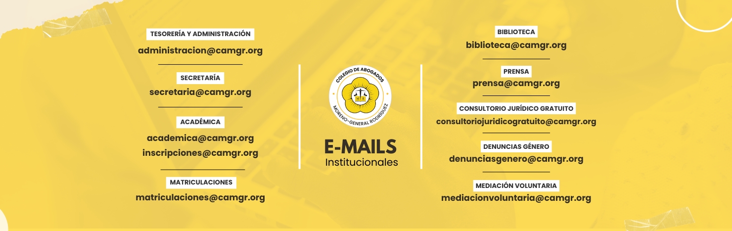 E-mails Institucionales