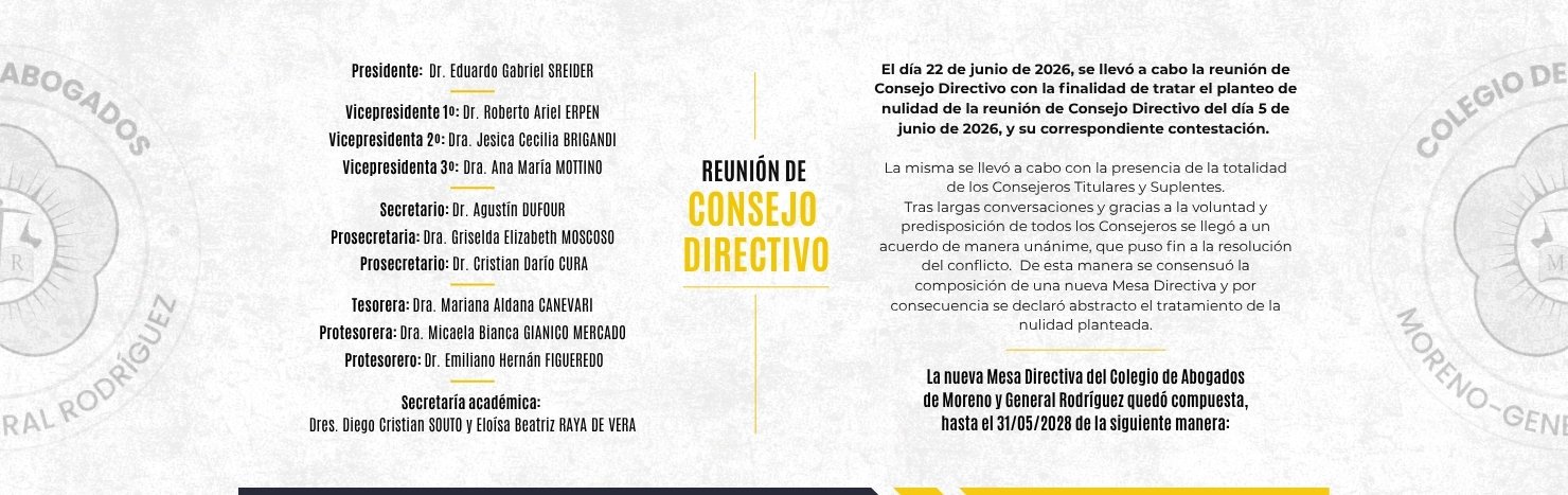 Mesa Directiva