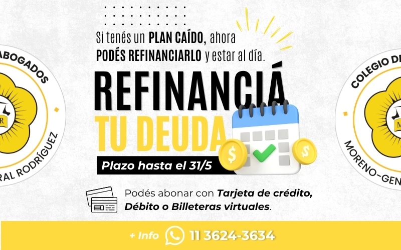Refinancia tu deuda!