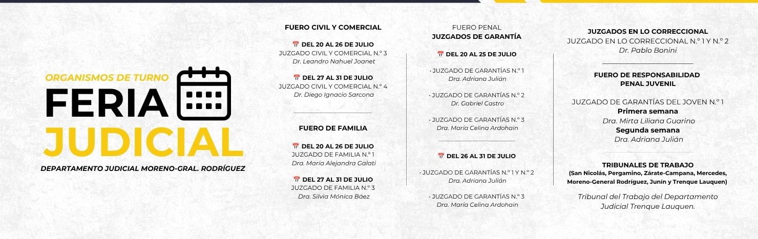 Feria Judicial