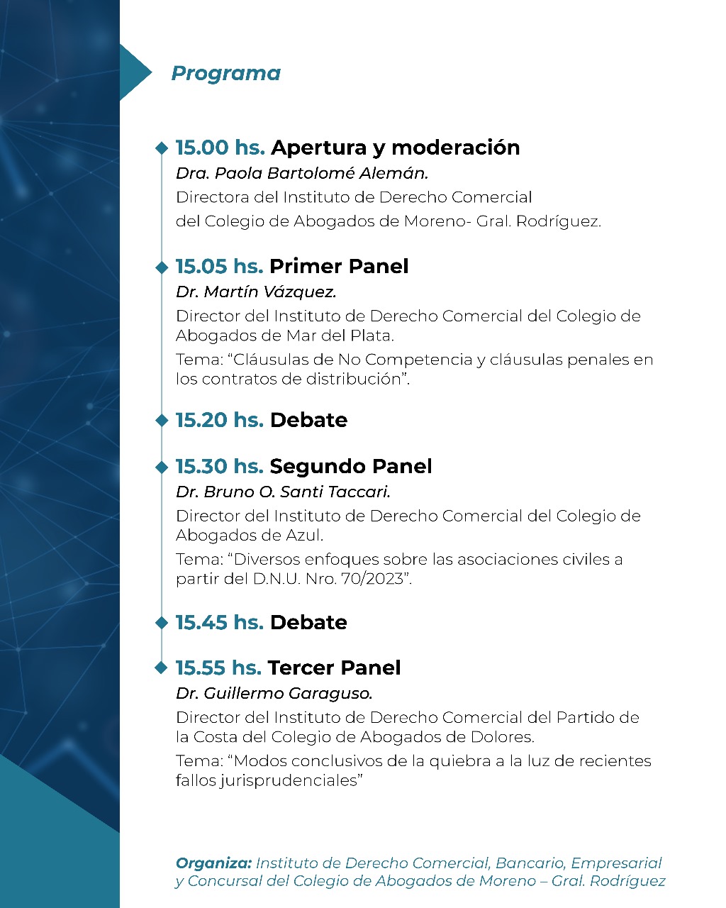 Encuentro de Institutos de Derecho Comercial